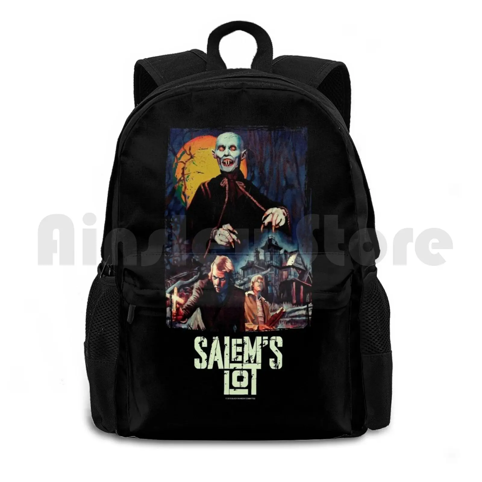 Stephen King-Salem's Lot Outdoor Hiking Backpack Riding Climbing Sports Bag Stephen King Salems Lot Vampires Zombies Scary