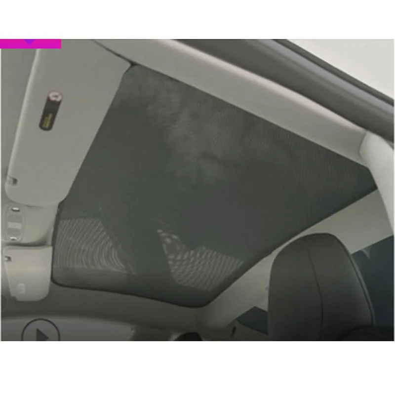 1pcs for Tesla Model S Roof Sunshade Car Skylight Rear Skylight Blind Shading Net