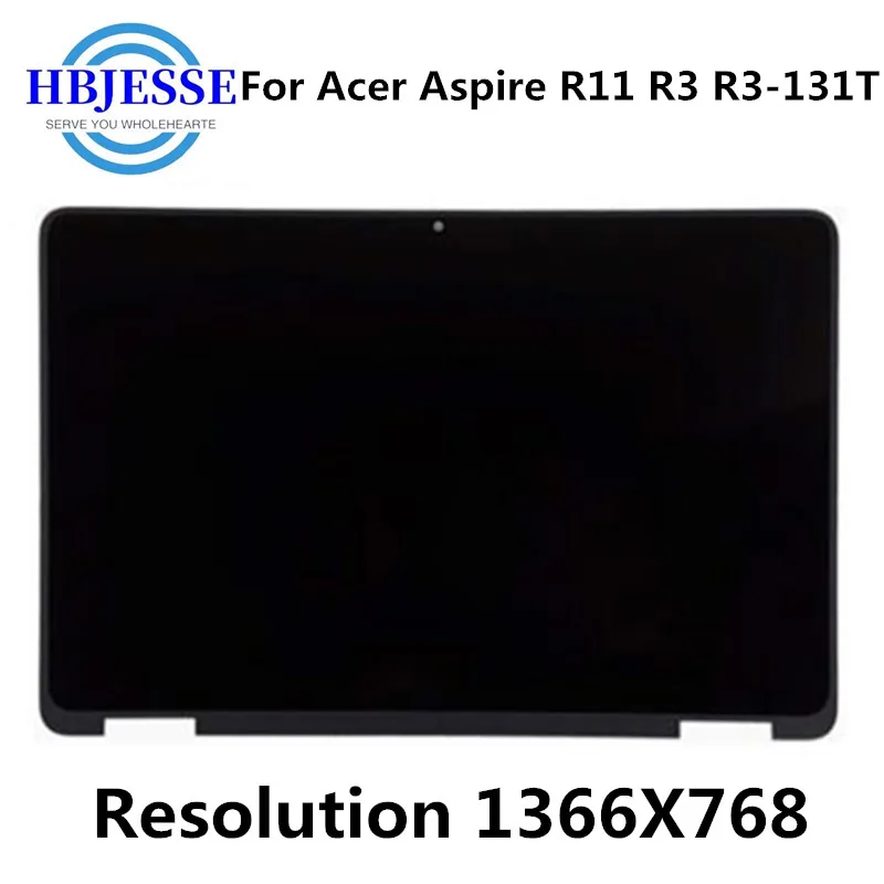 11.6'' Laptop LCD Screen B116XTB01.0 Touch Screen Assembly For Acer Aspire R11 R3 R3-131T Series R3-131T-P7HA HD 1366*768