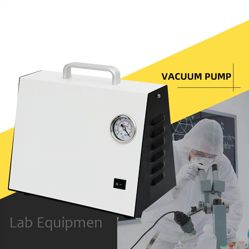 Oil-free diaphragm vacuum pump,silent positive and negative pressure portable laboratory suction filter device,suction pump ZX-4