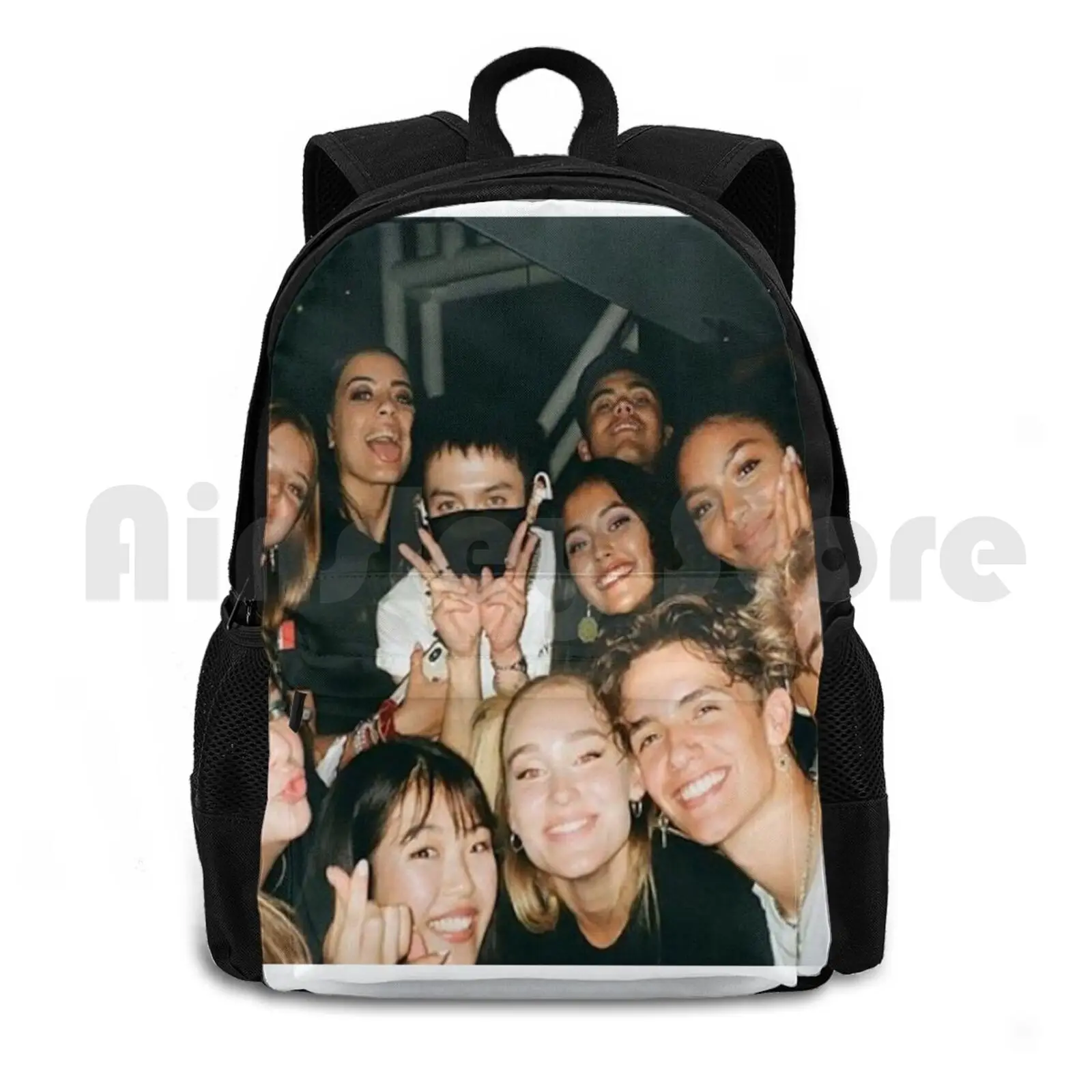 Now United-Sina Outdoor Hiking Backpack Riding Climbing Sports Bag Now United Band Heyoon Sina Sabina Krystian Josh Lamar