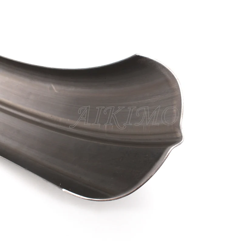 Motorcycle Rear Fender Old School Ribbed 5\