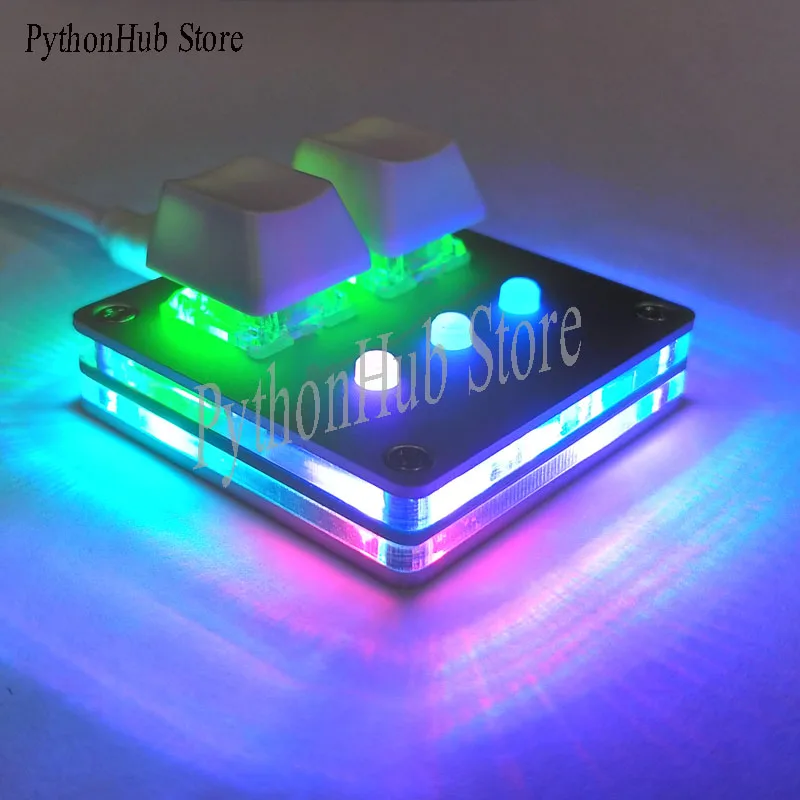 AmusingKeypad Pro, Clavier de Jeu Multimédia Muse Dash Osu, Mini Touche de Raccourci, Audio, avec Disque Tactile