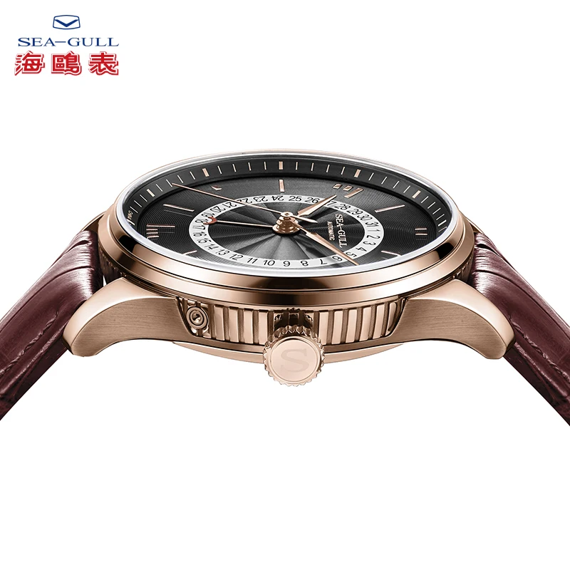 Seagull watch men's 519.27.6038 automatic mechanical watch casual business Montre Homme Watches for Men Women Sapphire Face