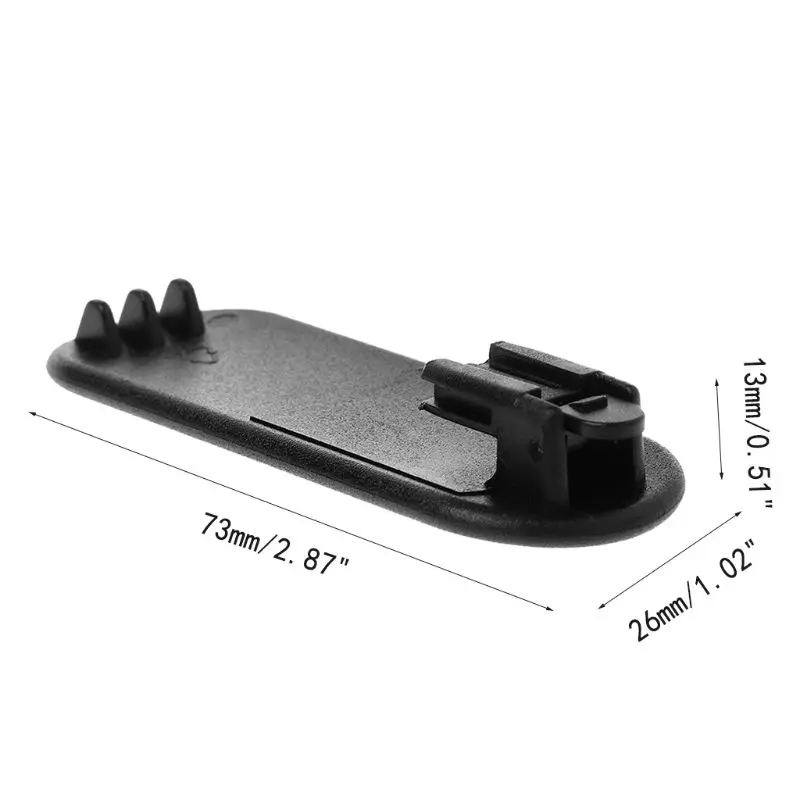 Clip cinturón trasero batería para TLKR T80 T80EX, Clip cintura para Walkie Talkie