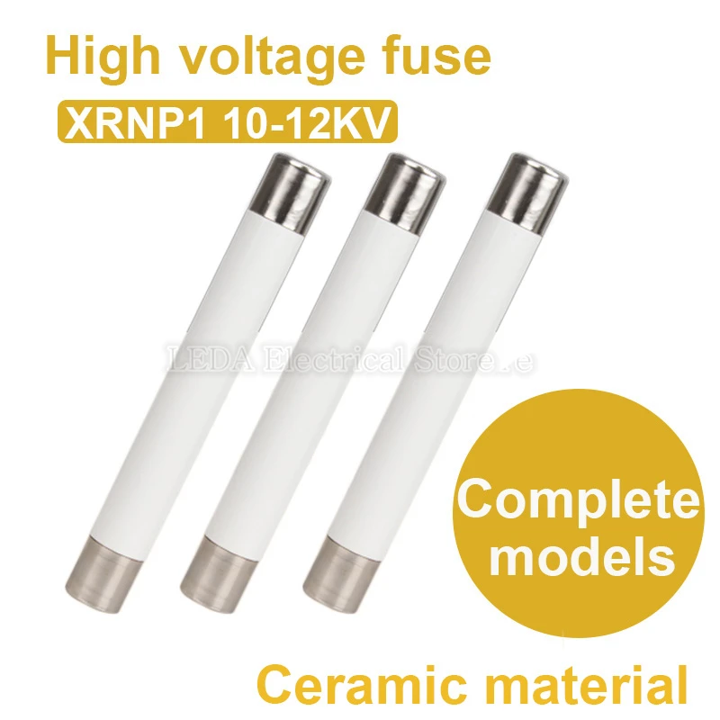 

1Pcs XRNP1 10KV White 0.5A 1A 2A 3A 3.15A Ceramic Material For High Breaking Capacity High Voltage Fuse