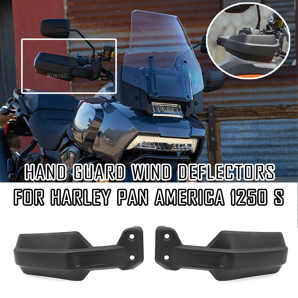 

For HARLEY PAN AMERICA 1250 S Hand Guard Accessories Hand Guard Wind Deflectors Handguards Stickers Hand Guard Shield Protector