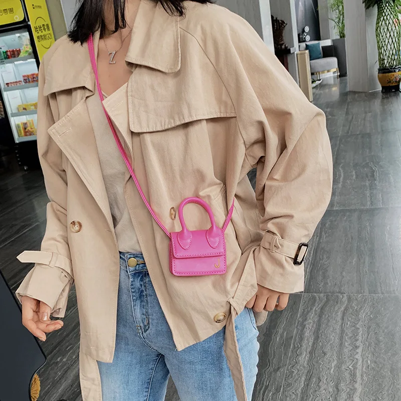 Candy Color Supper Mini Crossbody Bags For Women 2023 Desinger Fashion Shoulder Messenger Bag Ladies Keys Purses and Handbags