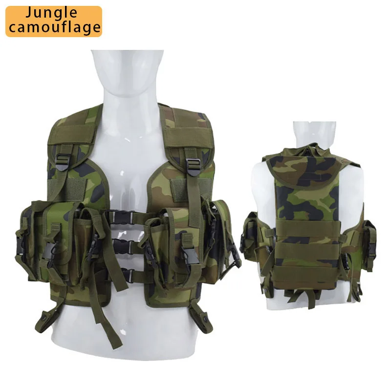 Equipo táctico militar Airsoft para hombres, chaleco de tiro del ejército, armadura protectora de combate para entrenamiento, chaleco de caza para juegos de guerra