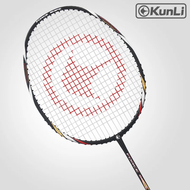 

original KUNLI official badminton racket 4U 79g FORCE SNIPE 79 full carbon Ultra light attack racket professional feather