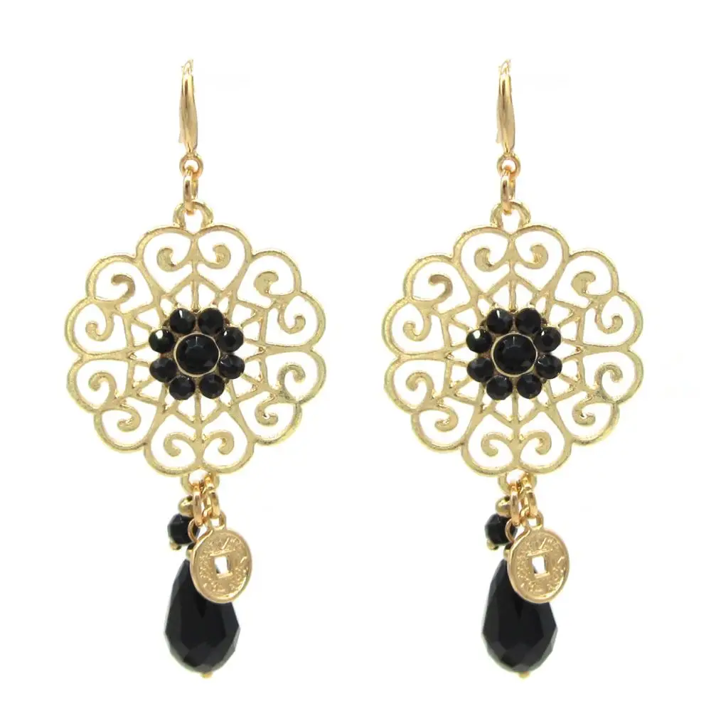 Zouchunfu Crystal Drop Earrings For Women Rhinestone Jewelry