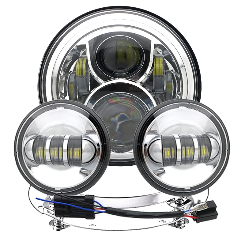 Motorcycle 7 inch Moto LED Headlight with 4-1/2