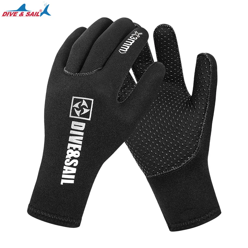 3MM Neoprene Diving Gloves Comfortable Handguards Kite Surfing Scuba Diving Snorkeling Spear Fishing Equipment Wetsuit Gloves