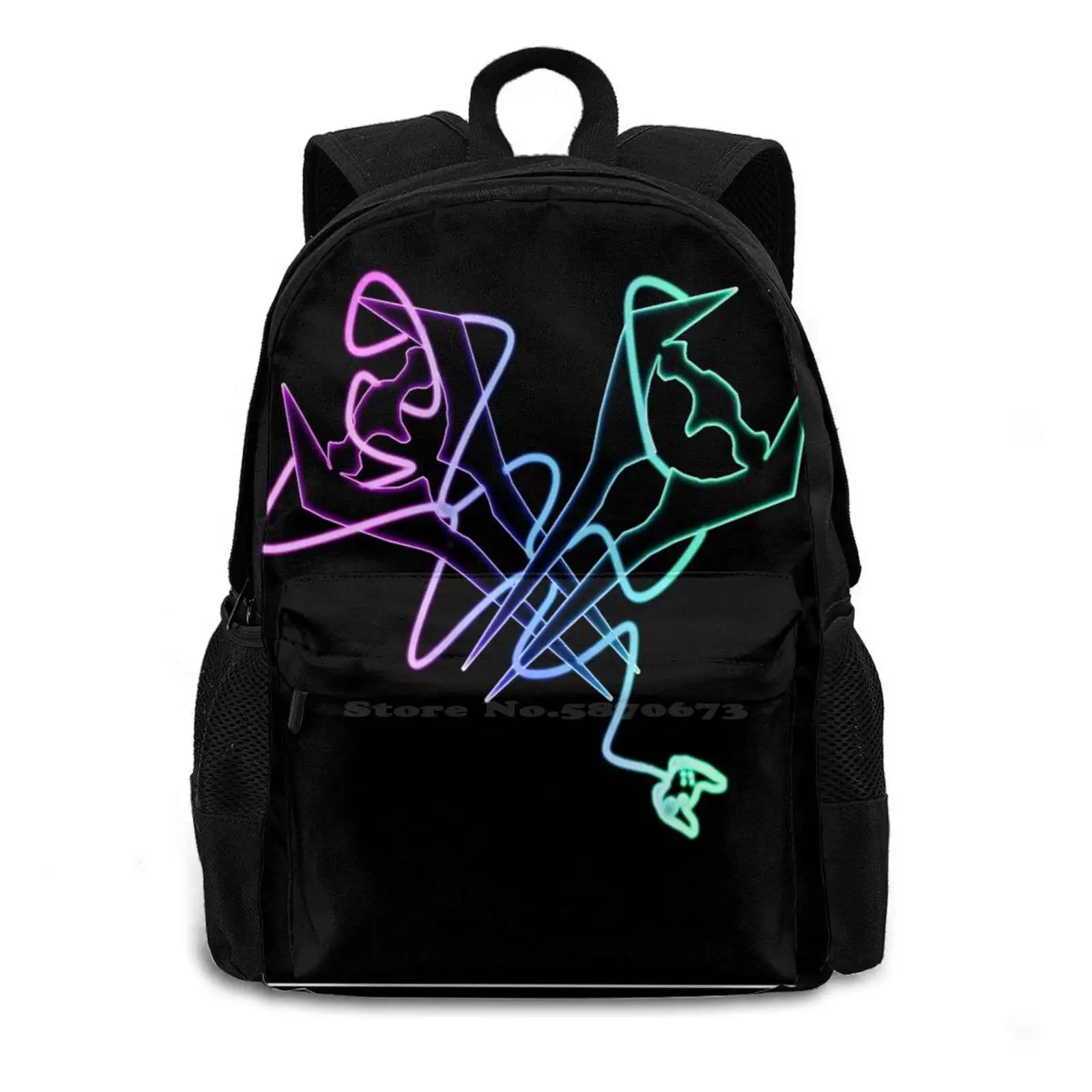 : Sward #2 Backpacks For School Teenagers Girls Travel Bags Energy Sward Weapons Reach 4