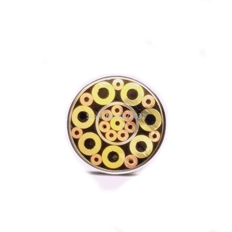 21 Kinds Design 6mm Mosaic Pin Rivets for DIY Knife Handle Screw Decorate Exquisite Style Knife Handle Tool Rivets Length 9cm