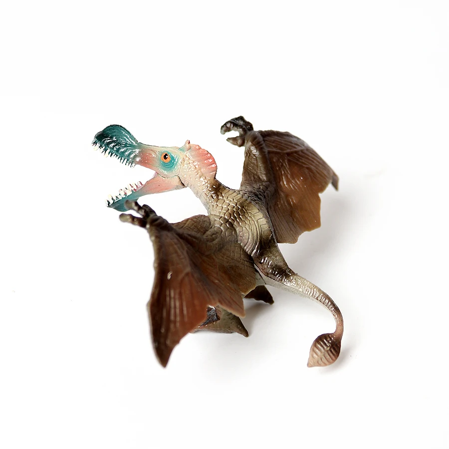 Mainan figur hewan dinosaurus simulasi mainan koleksi Model hewan Pterodactyl tokoh aksi Pteranodon areopteryx