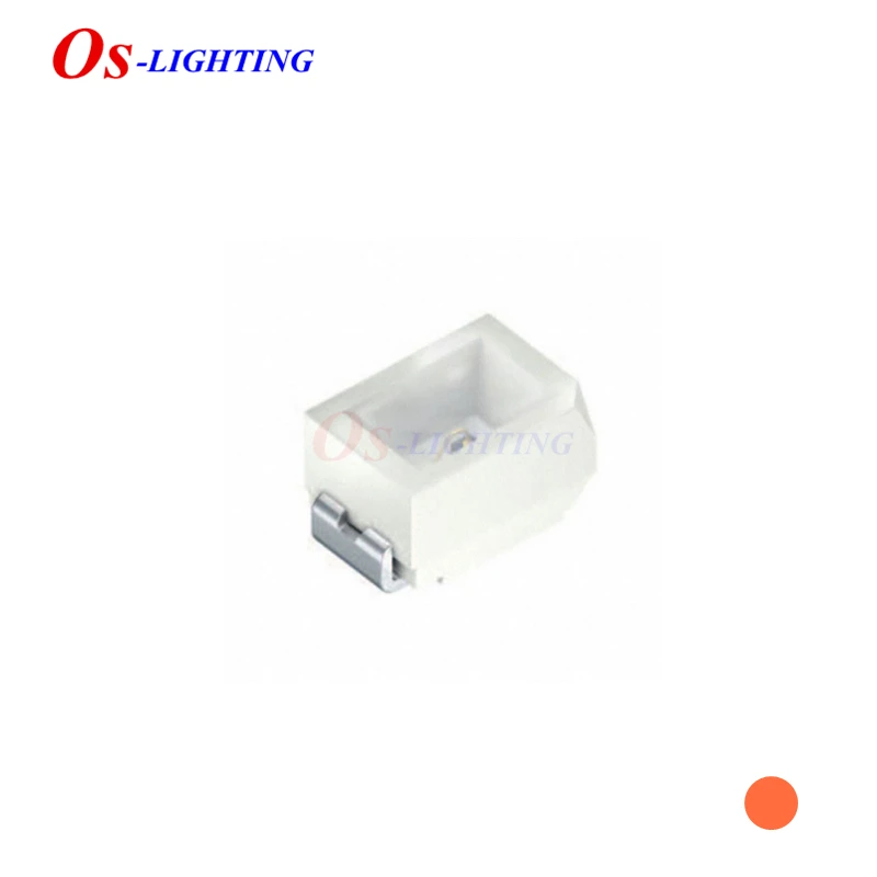 50pcs LO M67K  LOM67K  Mini 0805 ORANGE SMD LED 600-609nm  2mA 2V 0.004W 5.6-22.4MCD 2.0*1.4mm light beads LOW BRIGHTNESS POWER