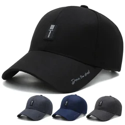 High Quality Baseball Cap Men's Baseball Cap Dad Hat Trucker Hat Outdoor Sports Cap Solid Color Adjustable 56-60 cm Peaked Caps