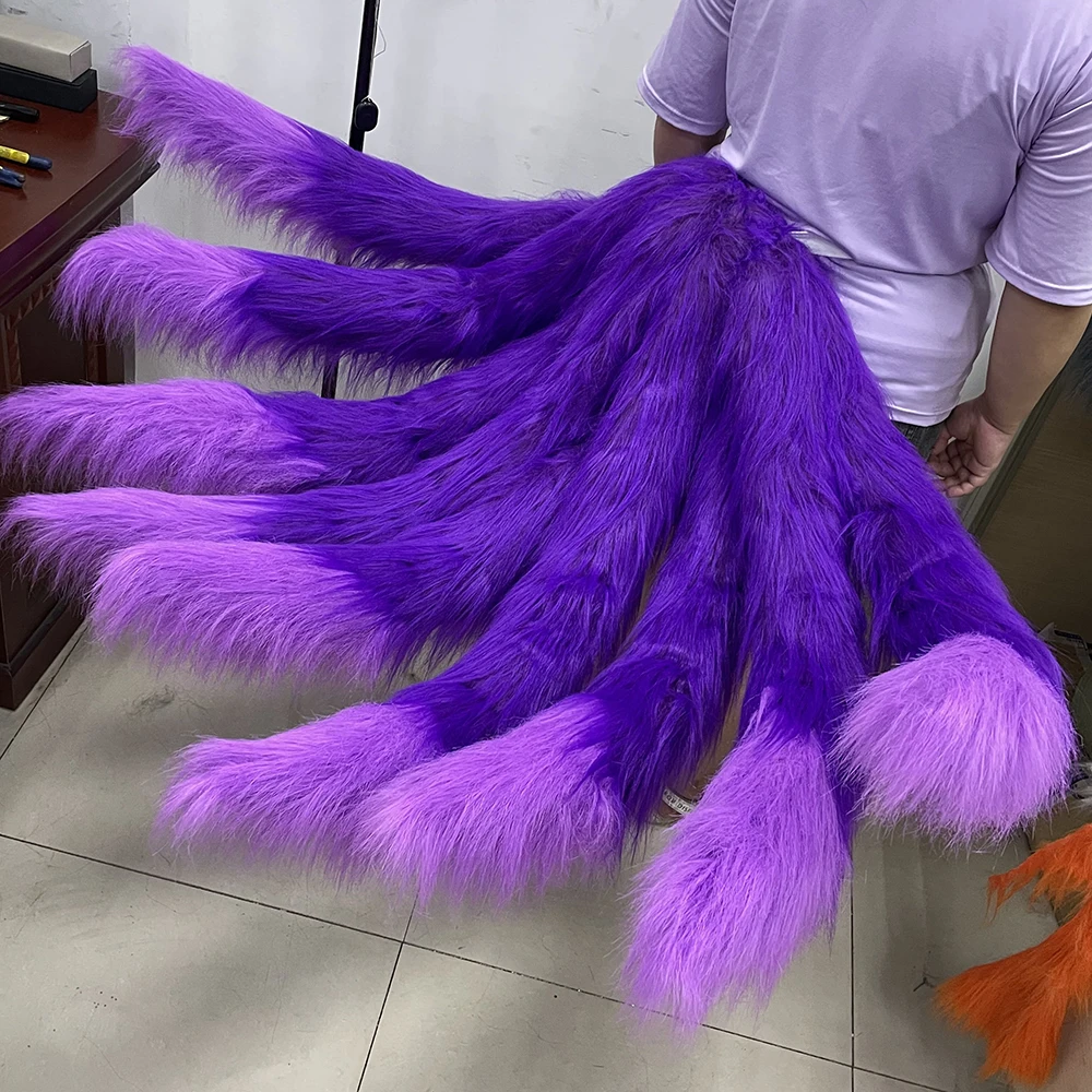 

Game LOL Coven Ahri Tail Cosplay Props Halloween Carnival Fancy Party Accessories Customer Size Made Anime Cosplay 100cm