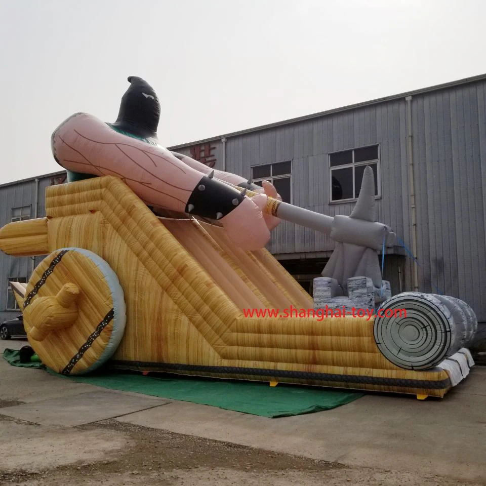 Commercial Super Giant Inflatable Slide with Free Air Blower, 46ft, CE/UL