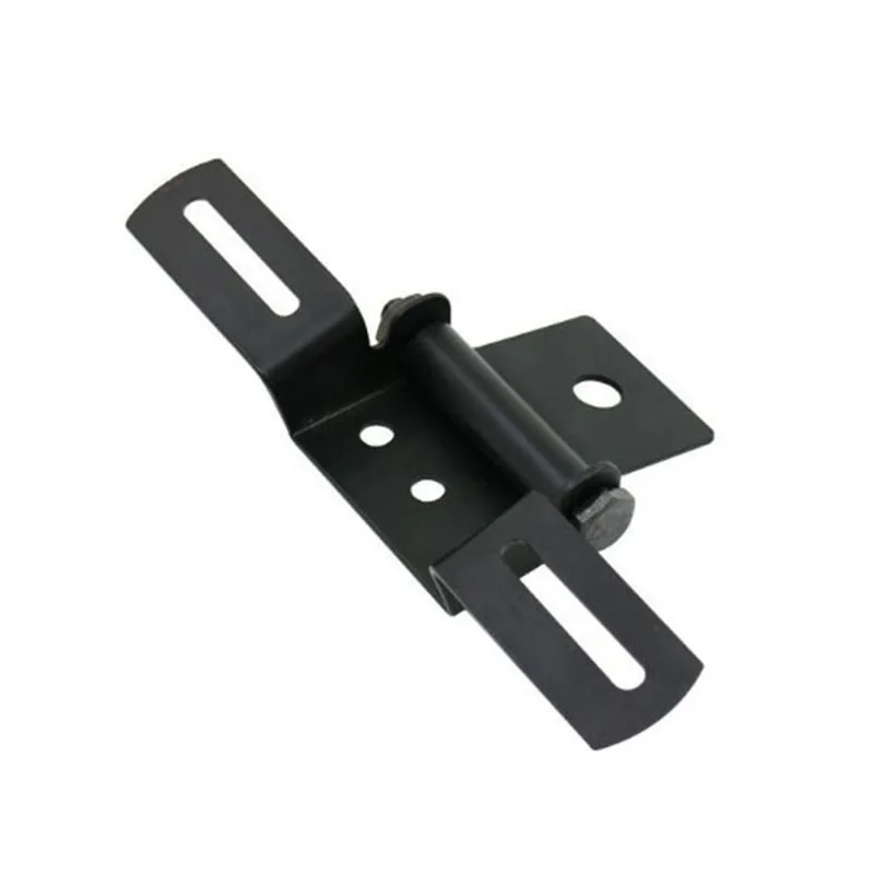 DHBH-Marco de matrícula plegable ajustable para motocicleta, Universal, Blcak