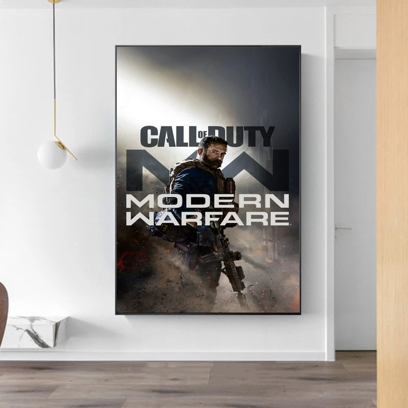 Modern Warfare Game Poster Home Wall Painting Decoration (No Frame)