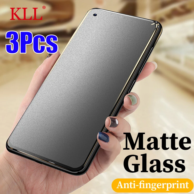 

1-3Pcs Anti fingerprint Frosted Tempered Glass for OnePlus 7 7T 8T 9 9R 10R Matte Screen Protector Oneplus Nord CE 2 2T N10 N100