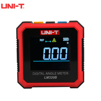 UNI-T LM320A LM320B Magnetic Digital Protractor Level Meter Goniometer Base Small Electronic Protractor Measuring Tool