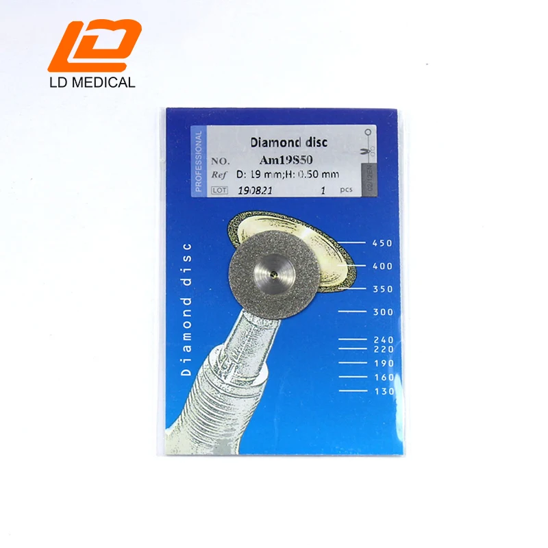 

10 Pcs Dental Tools Diamond Disc Single-Sided Grind Polish Drill High Quality Dental Lab Laboratory CE