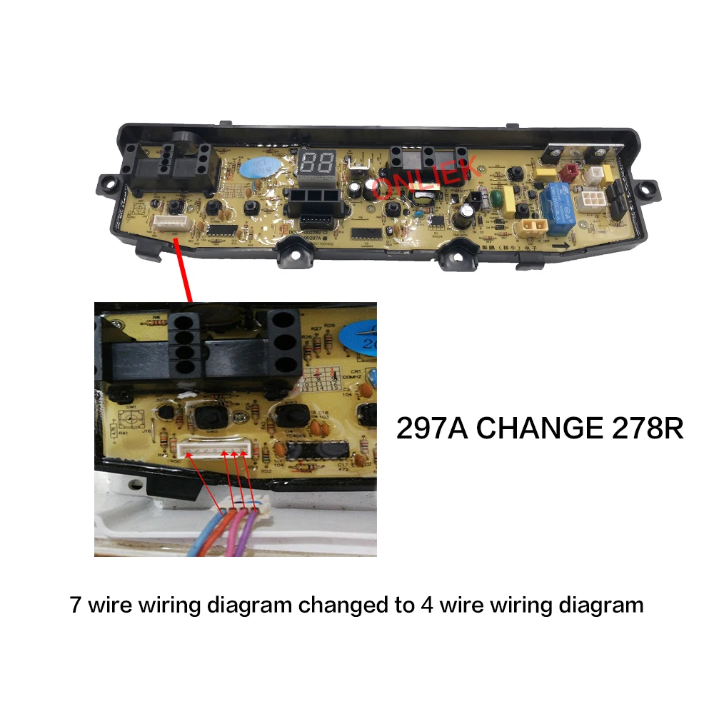 NEW  WASHING MACHINE COMPUTER BOARD WA88V95V3/DC92-00278/DC92-00297A/DC92-00591