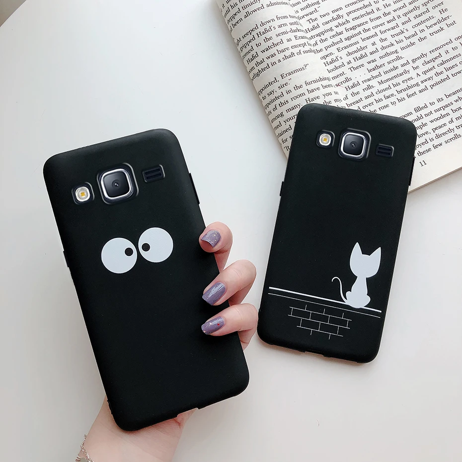 For Samsung Galaxy Grand Prime Case G530 G530H G531 G531H G531F Cartoon Cute TPU Matte Soft Silicone Phone Back Cover Case Funda