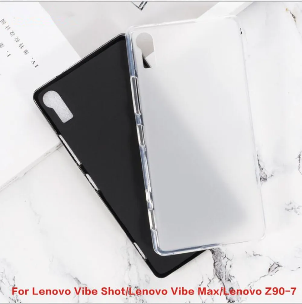 For Lenovo Z90 Case Luxury Pudding Frosted Soft Silicone TPU Case For Lenovo Vibe Shot Z90 Z90-7 Cover Phone Shell Coque Fundas