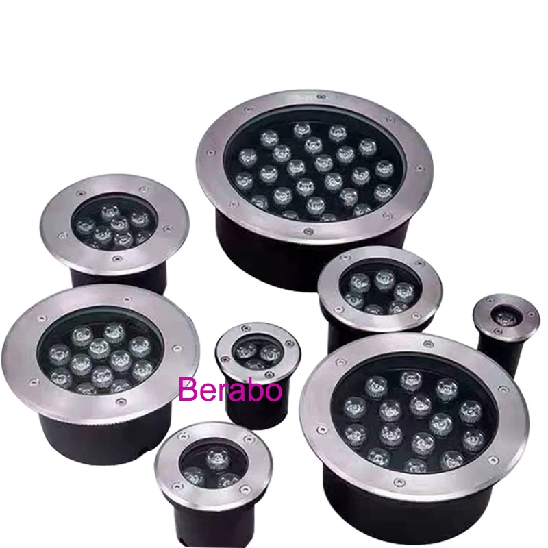 3W 5W 10W 18W Vergraben Garten Weg Spot Einbau Unterirdischen Licht AC220V110VDC12V IP68 Wasserdichte Led garten Unterirdischen Lampen – Detail 17