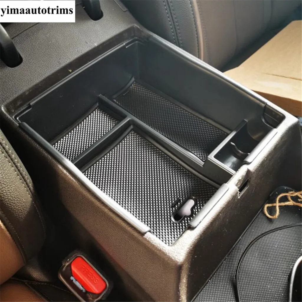 For Hyundai Santa Fe 2019 - 2023 Car Central Control Armrest Storage Box Container Organizer Holder Tray Interior Accessories