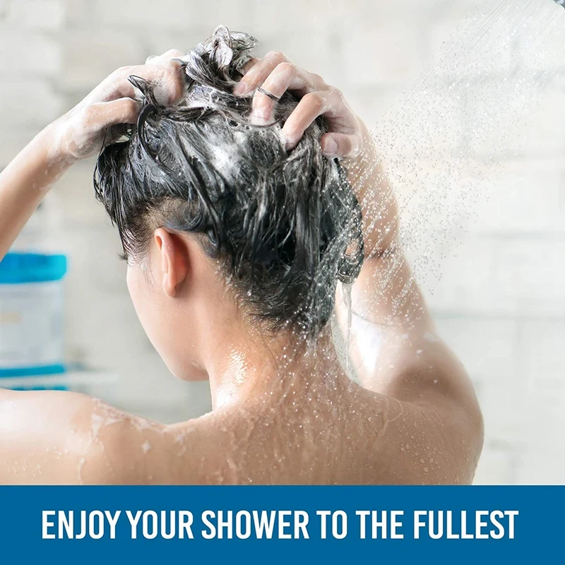 4 Gói 15 Sân Khấu Đa Năng Vòi Tắm Hoa Sen Tăng Áp Lọc Nước Hộp Mực Loại Bỏ Clo Vi Sinh Vật Nước Cứng-Thay Thế