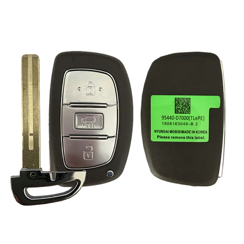 

CN020131 Aftermarket 3 Button Smart Remote Key 433 MHz FCCID 95440-D7000 47 Chip Without Logo For Hyundai Tucson 2019