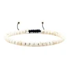 Adjustable 4mm Chakra Beads Bracelet Mini Natural Stone Agats Lava Tiger Eye Beaded Bracelets & Bangles Women Men Gift Jewelry