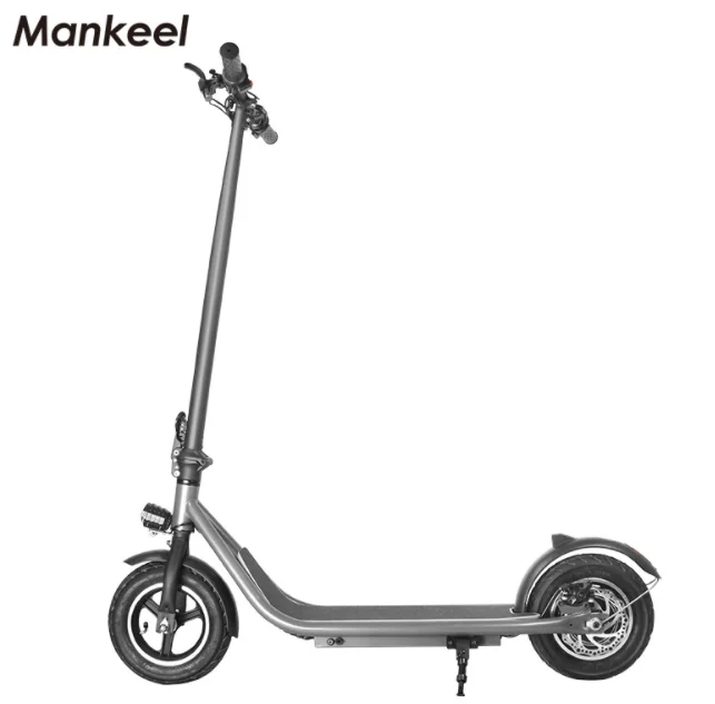 Portable Foldable Electric Scooter for Adults, Rear Drive Pneumatic Tire, Free to USA, UK, EU, 10 in,Send from Europe warehouse