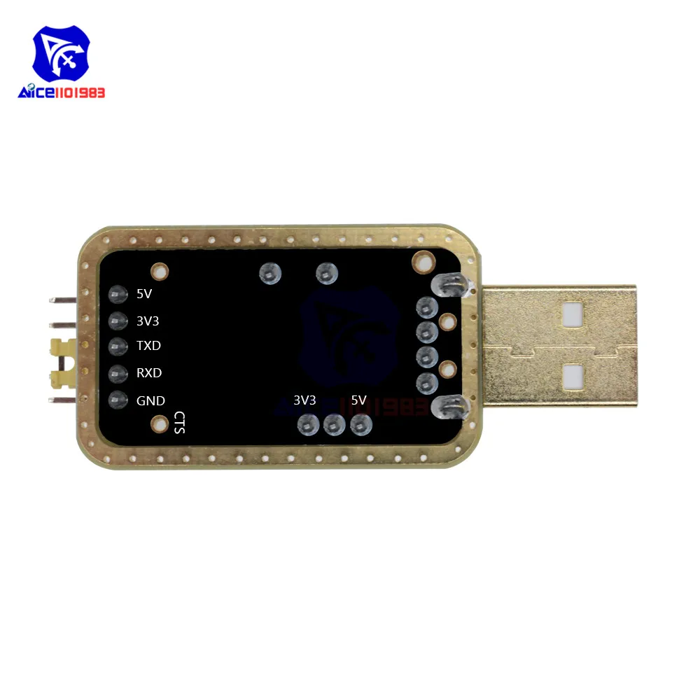 diymore CH340 CH340G USB Programmer Module RS232 to TTL Module Upgrade USB to Serial Port