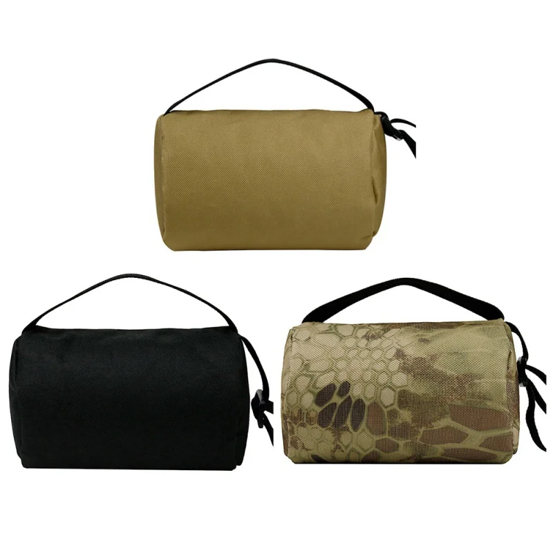 Sniper Shooting Bag Outdoor Hunting Rifle Front Rest Bag Durable Target Stand Rifle Support Sandbag Molle Bag