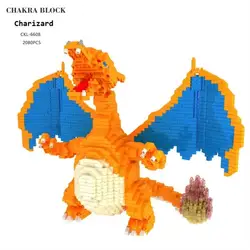 Cute Cartoon Model Mini Blocks Anime Assembly Bricks Brinquedos Venusaur Firgures Kids Gifts Toys for Children Present Girl
