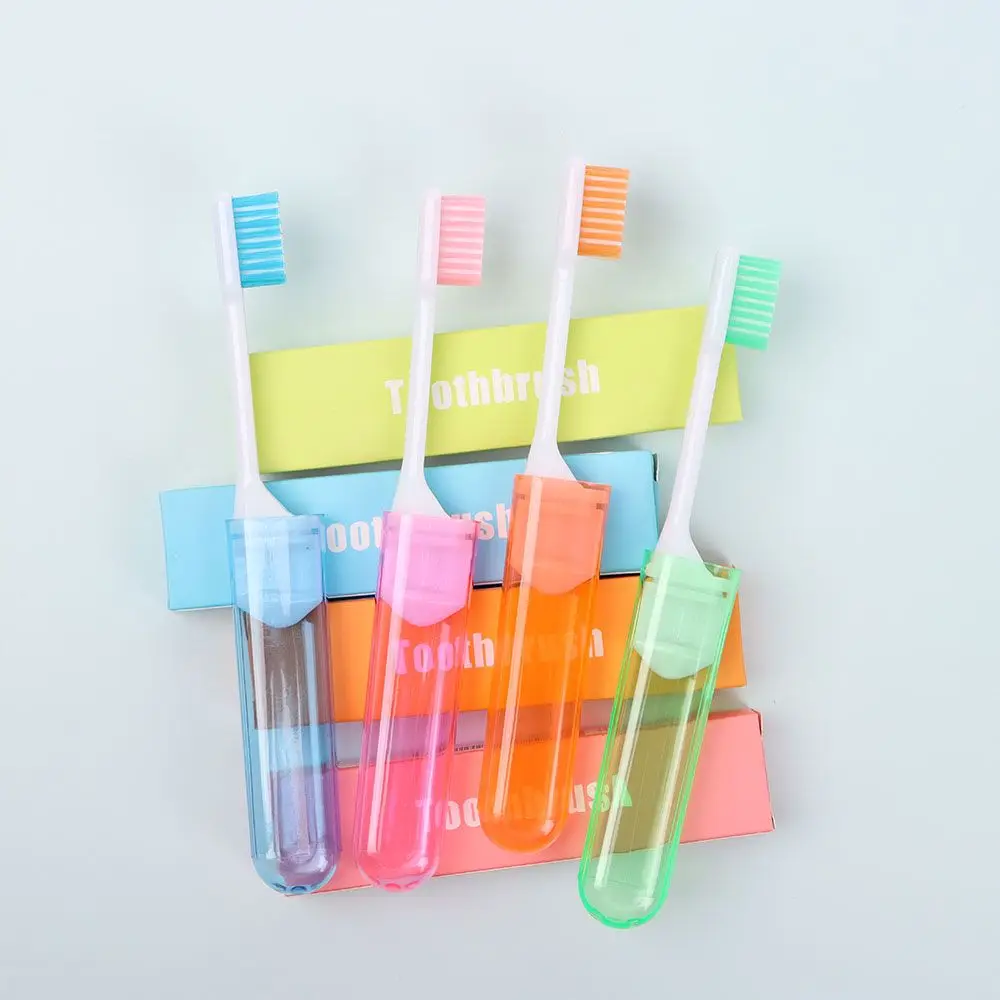 Folding Toothbrush Outdoor Travel Camping Portable Foldable Tooth Brush Business Trip Soft Toothbrush Tooth Oral Cleaning Tools