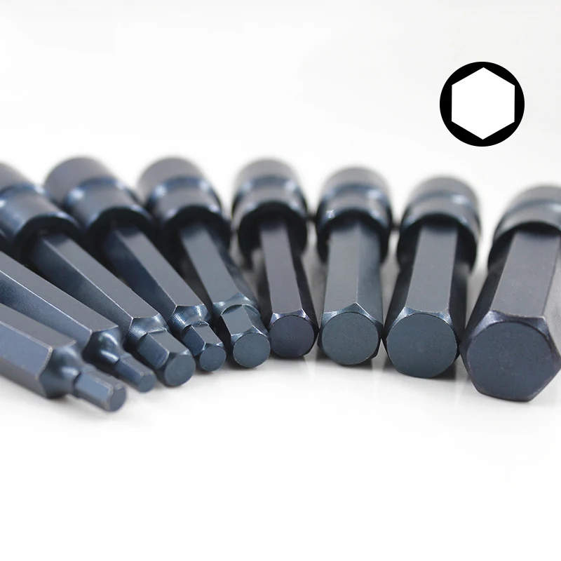 Set di chiavi per cacciavite a bussola esagonale da 1/2 "Set di punte per trapano H4 H5 H6 H7 H8 H10 H12 H14 H17 per cacciavite