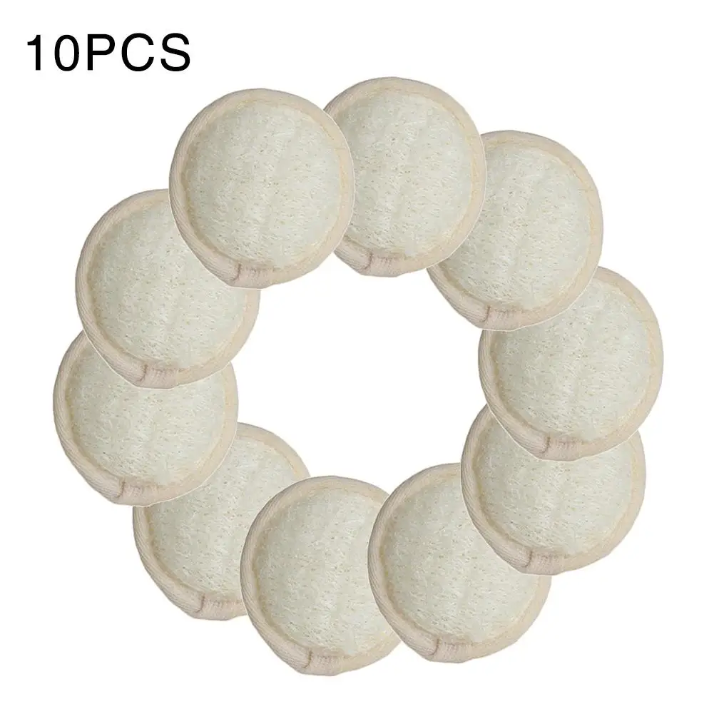 10pcs/lot Makeup remover Pad Face Brush Loofah Accessories Exfoliating Beauty Facial Face Complexion Buff Pad Brush Skin