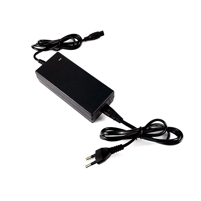 DC 42V 2A Universal Lithium Battery Charger 9mm 3 Pins For 36V Hoverboard Self-Balancing 100-240V AC Charge EU US Plug