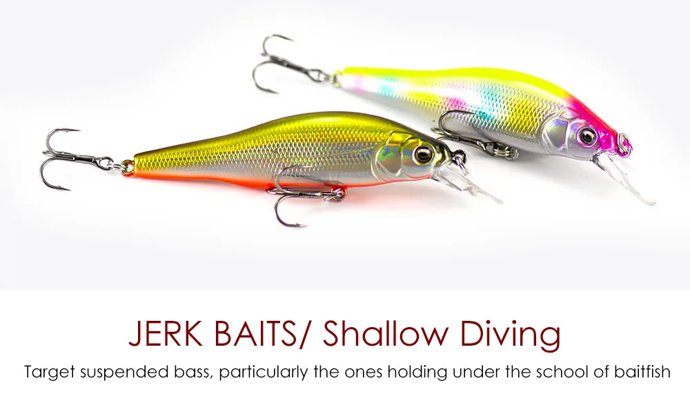 Countbass Sinking Minnow 80mm 3-1/8" 10.8g 3/8 oz. Dive 1.2-2.5m Hardbaits Fishing Lures Wobblers Jerk Your Bait Crankbaits