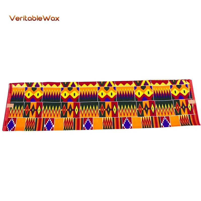 African Fabric Ankara African Real Wax Prints Cotton Fabric Diamond Pattern VeritableWax High Quality For Party Dress 24FS1053