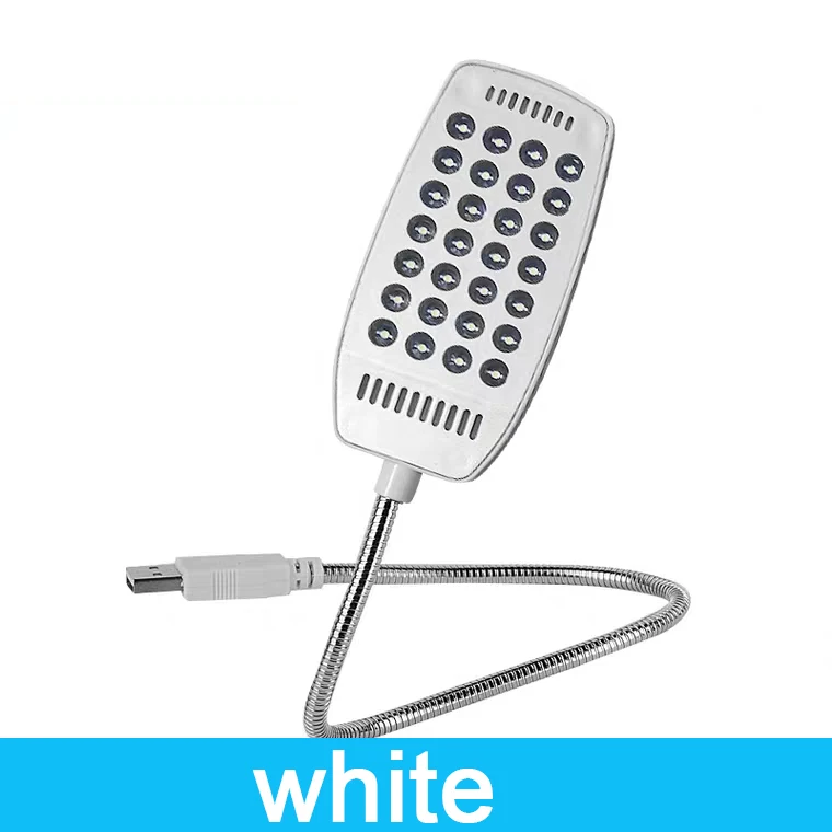Ultraheldere 28/6LEDs leeslamp LED USB-boeklicht Flexibele tafellampen Nachtlamp voor pc-computer