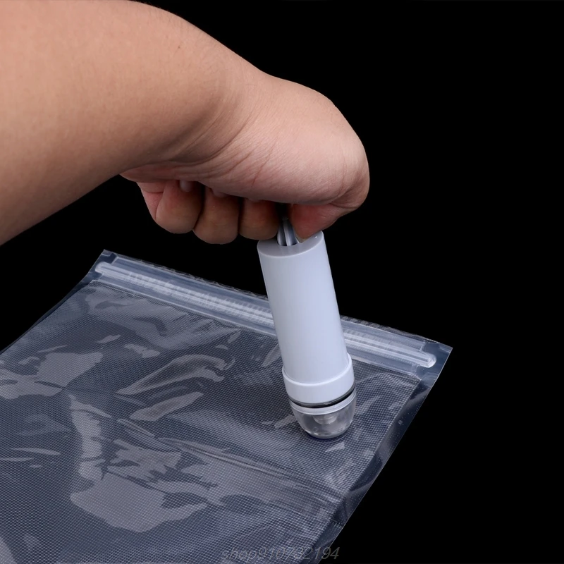 食品真空シーラー,5個,手動ポンプ付き真空包装機,直送,n06 20