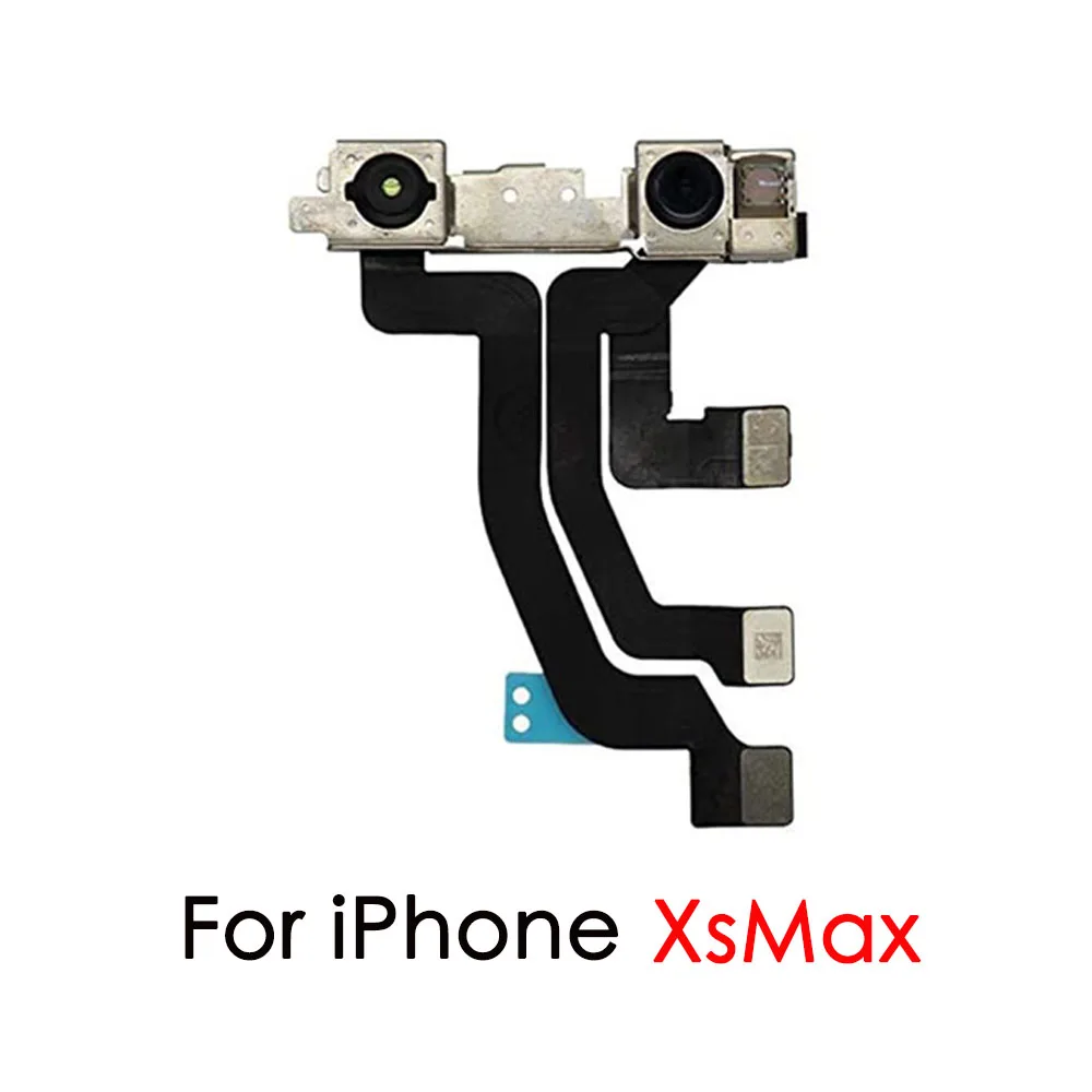 Front Camera Flex Cable For iPhone X XR Xs Max With Proximity Sensor Flex No Face ID Phone Parts Replacement